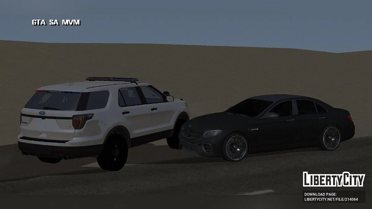 Ford Explorer 2016 - Полиция / GTA San Andreas (iOS, Android)