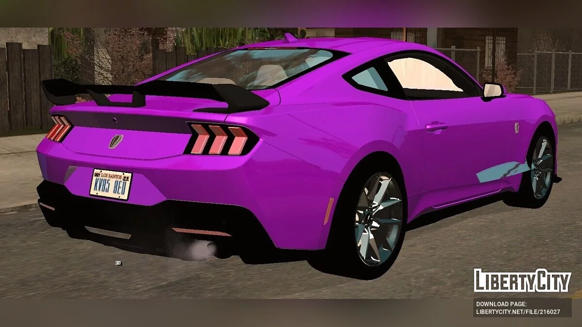 Ford Mustang / GTA San Andreas (iOS, Android)