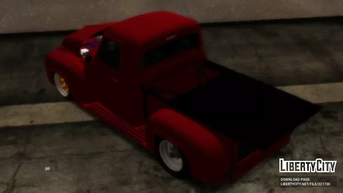 Ford F100 Enfierrada (только dff) / GTA San Andreas (iOS, Android)