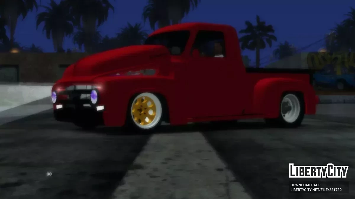 Ford F100 Enfierrada (только dff) / GTA San Andreas (iOS, Android)