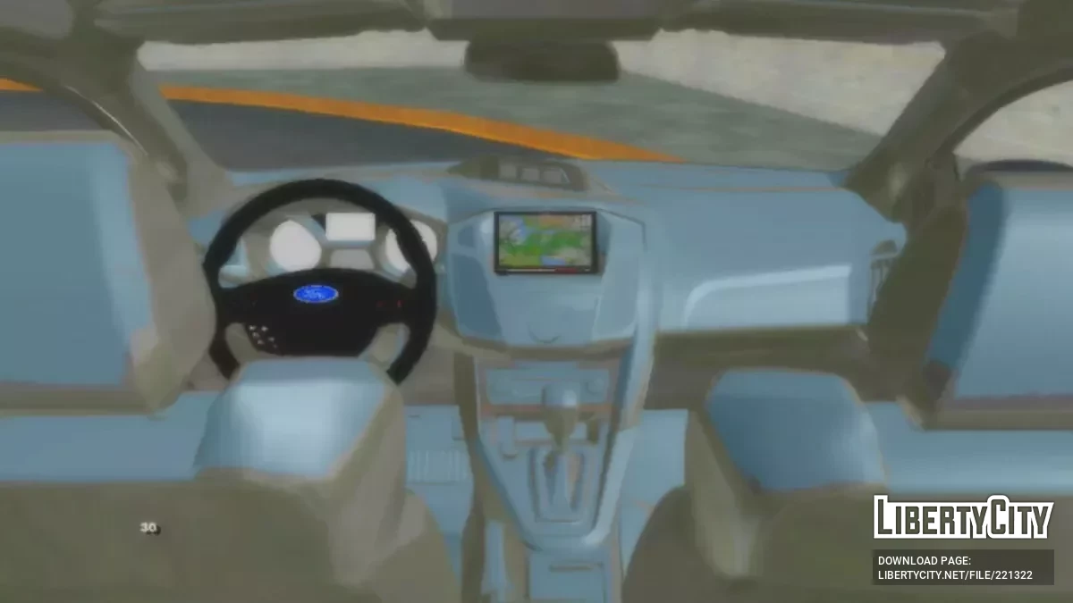 Ford Focus RS (только DFF) / GTA San Andreas (iOS, Android)