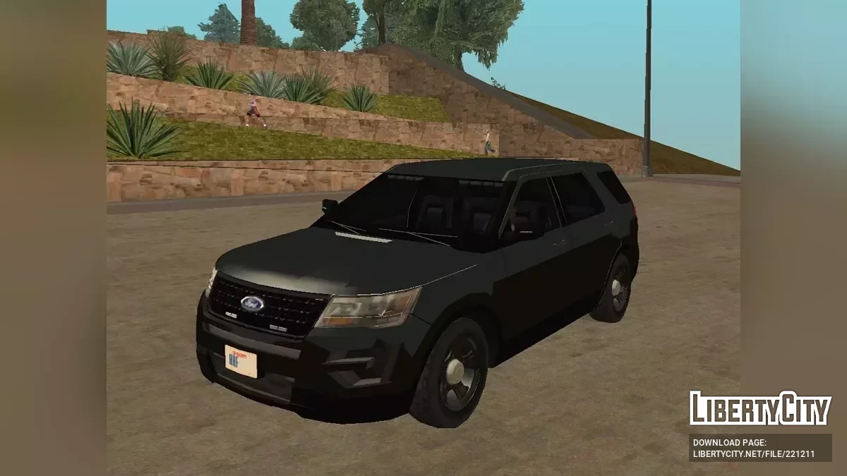 LAPD SWAT FPIU без опознавательных знаков и Ford Taurus Slicktop / GTA San Andreas (iOS, Android)