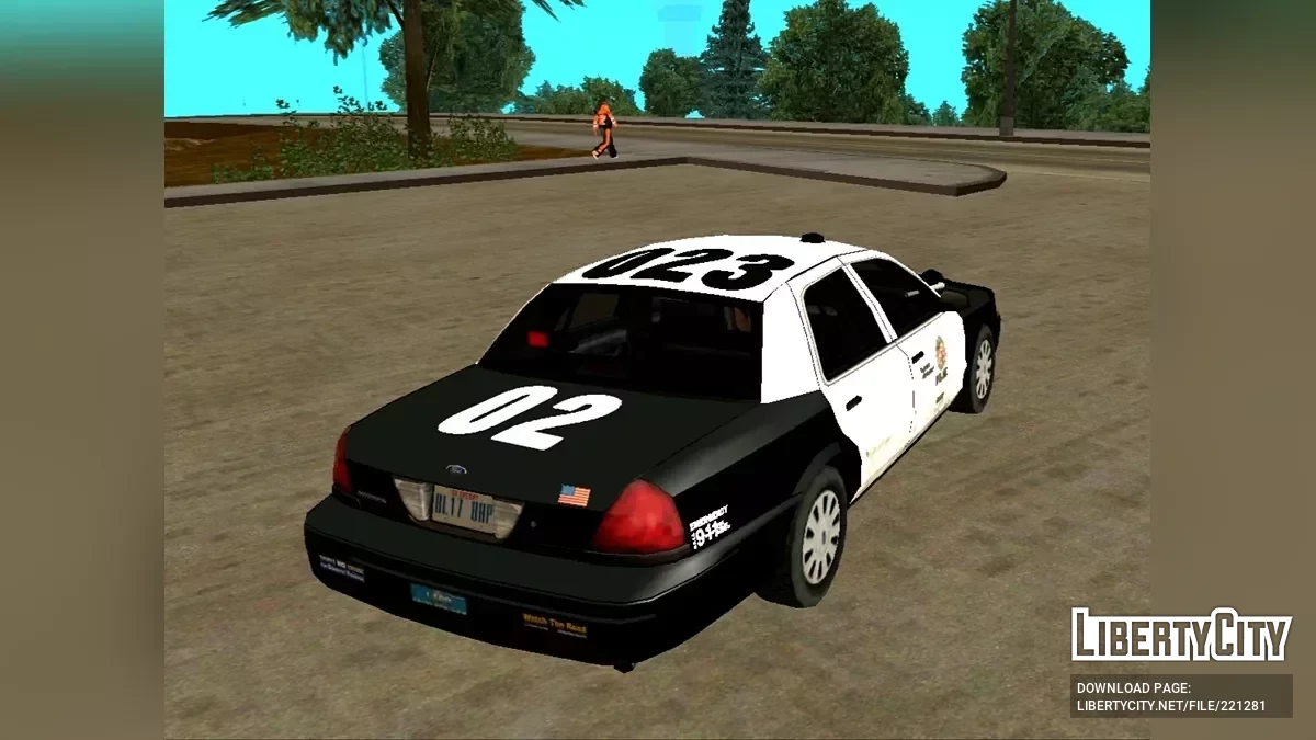 Ford Crown Victoria LSPD Slicktop / GTA San Andreas (iOS, Android)