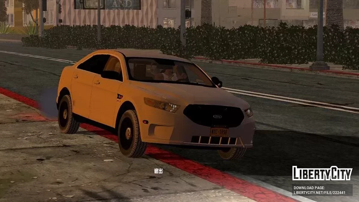 2019 Ford Taurus NYPD Unmarked Police / GTA San Andreas (iOS, Android)