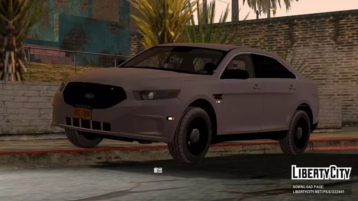 2019 Ford Taurus NYPD Unmarked Police / GTA San Andreas (iOS, Android)