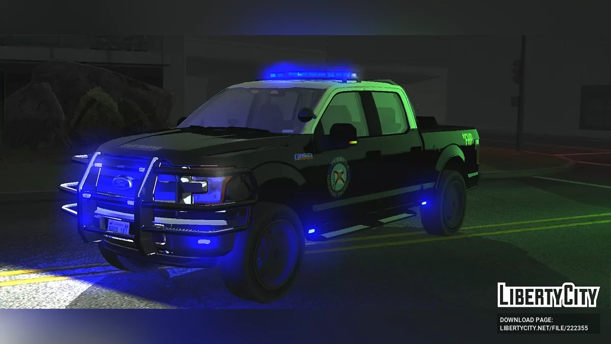 Florida Highway Patrol Ford F-150 / GTA San Andreas (iOS, Android)