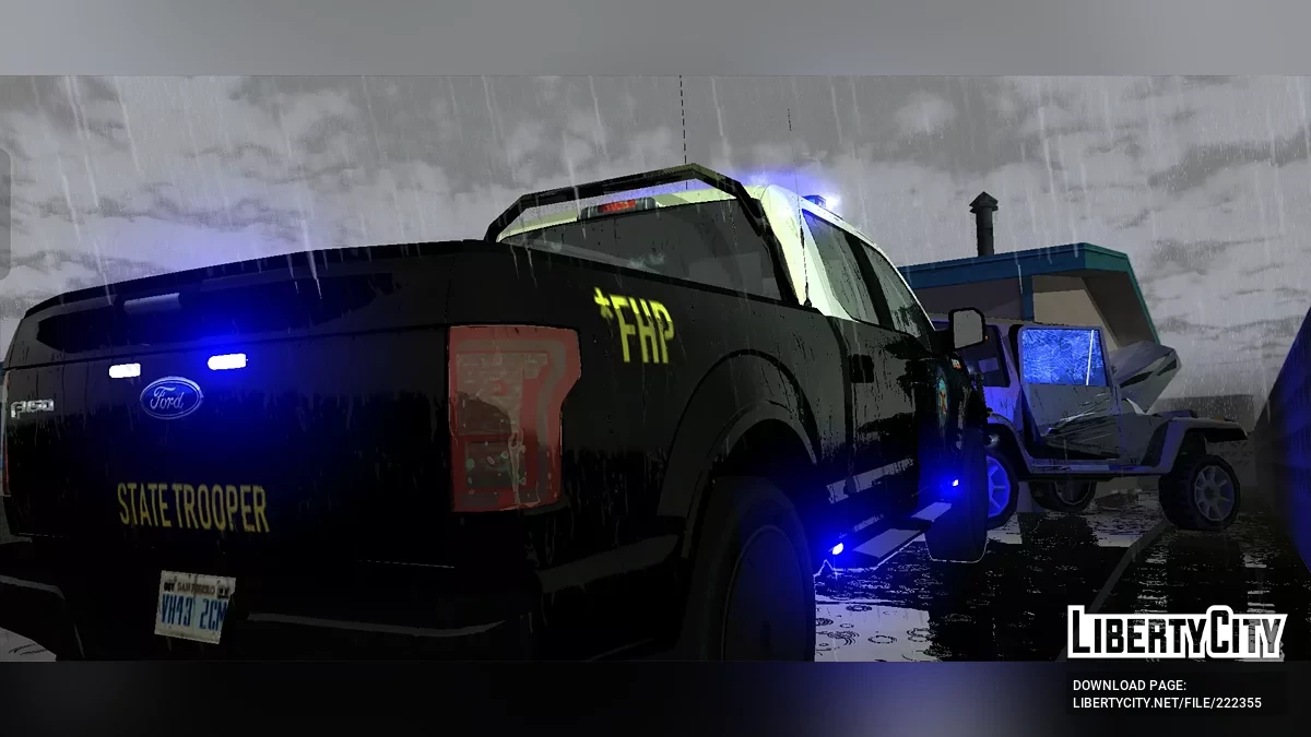 Florida Highway Patrol Ford F-150 / GTA San Andreas (iOS, Android)