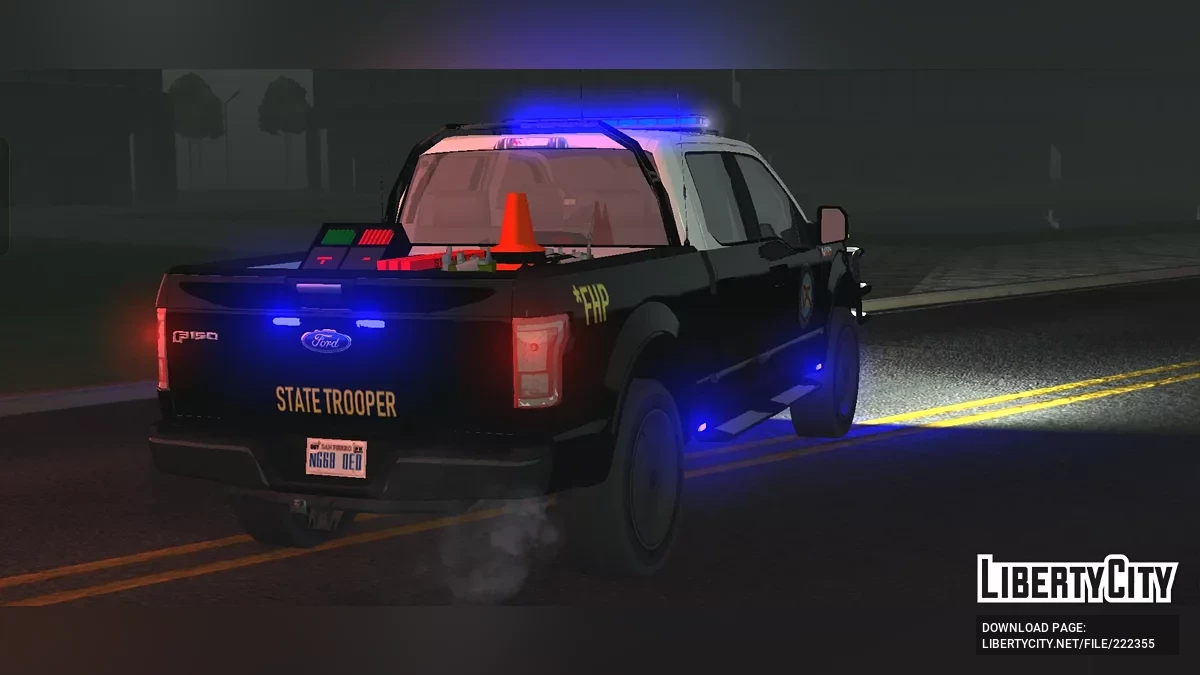 Florida Highway Patrol Ford F-150 / GTA San Andreas (iOS, Android)