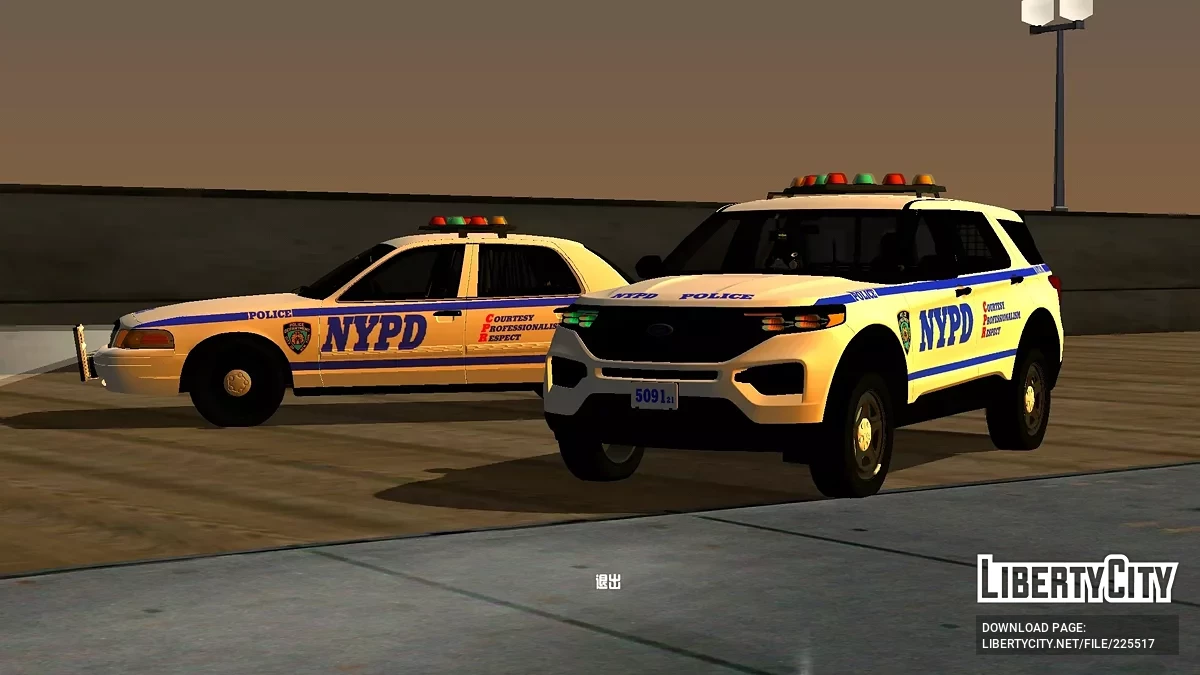 [NYPD] 2014 Ford Crown Victoria / GTA San Andreas (iOS, Android)