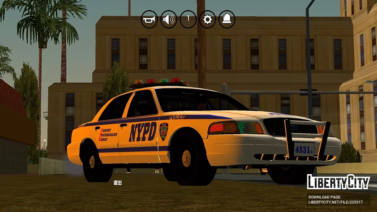 [NYPD] 2014 Ford Crown Victoria / GTA San Andreas (iOS, Android)