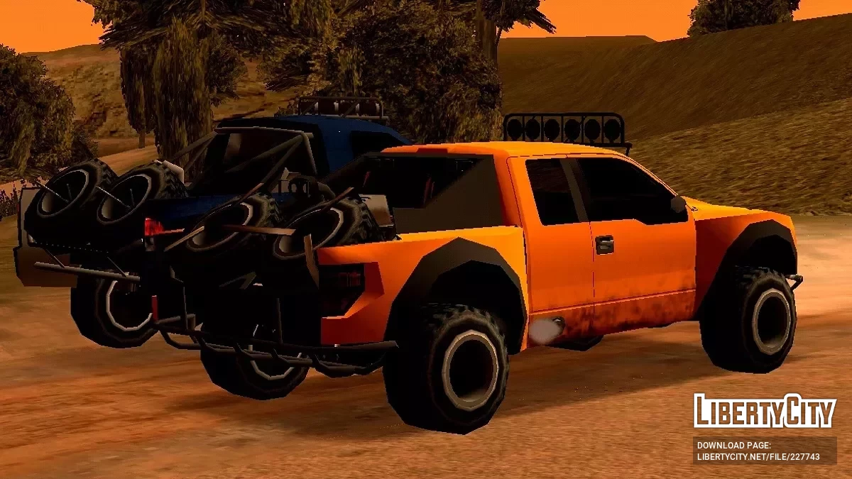 Ford F-150 Raptor Off-Road / GTA San Andreas (iOS, Android)