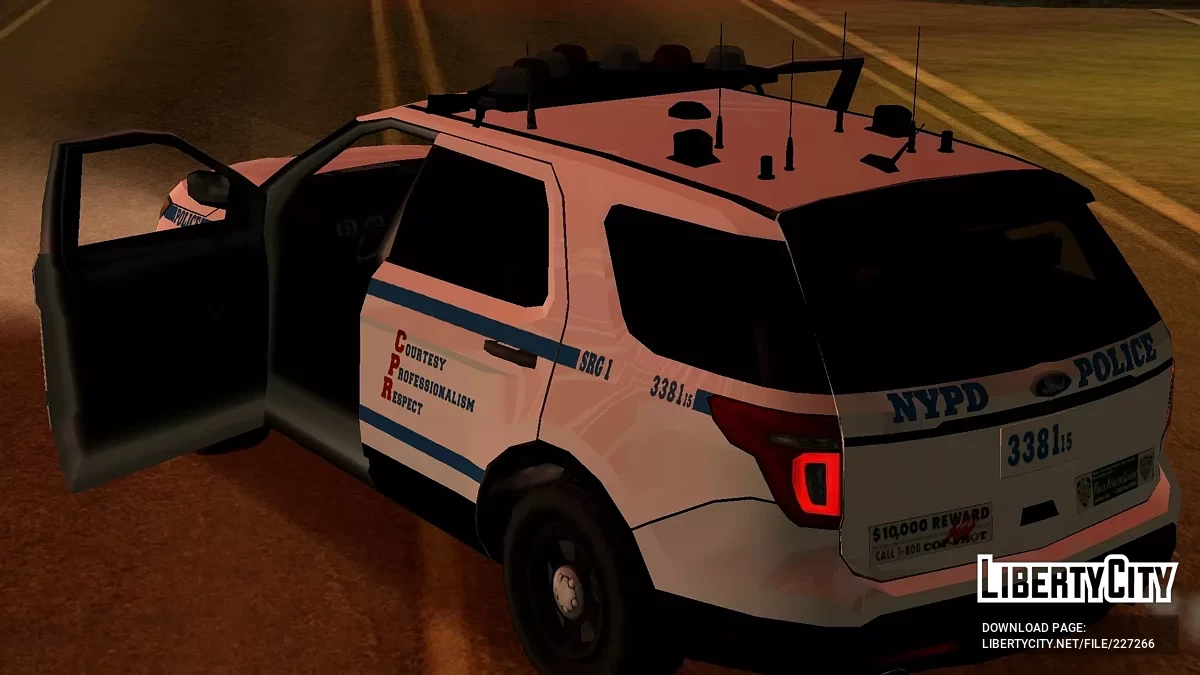 [VSL] 2012 Ford Police Interceptor Utility NYPD / GTA San Andreas (iOS, Android)