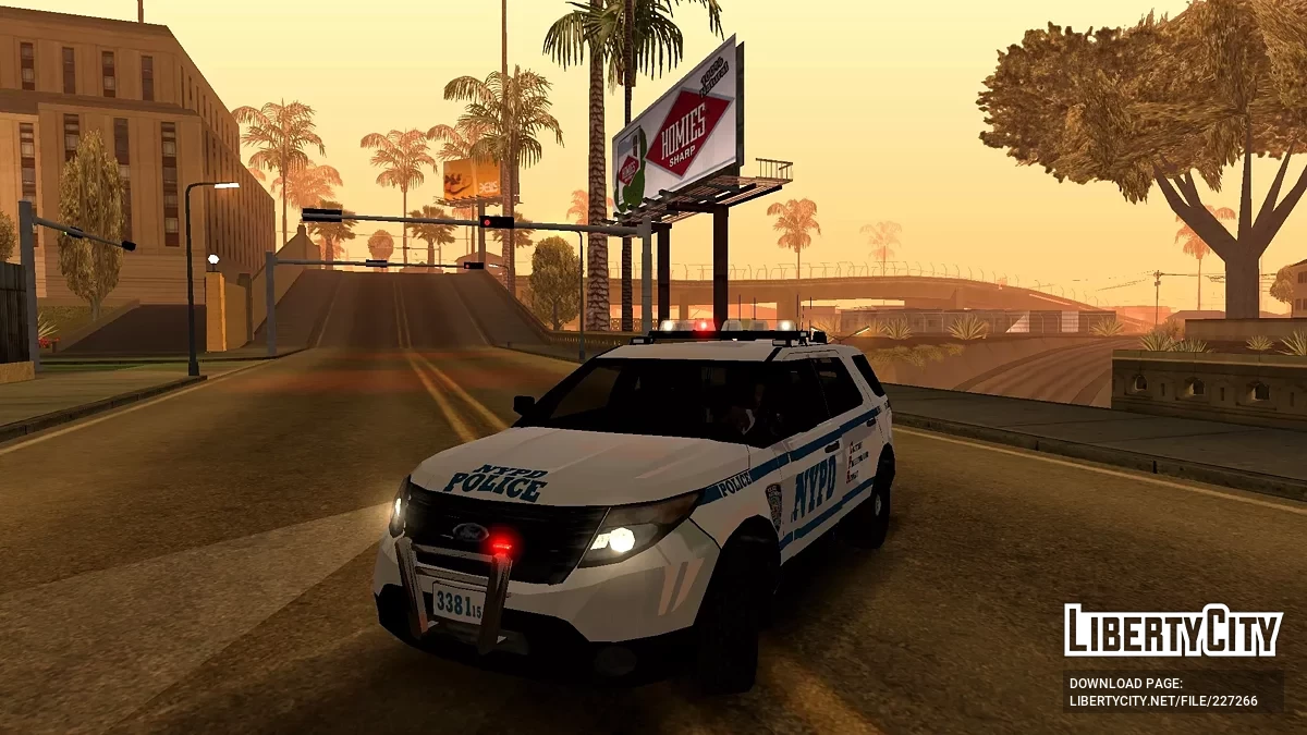 [VSL] 2012 Ford Police Interceptor Utility NYPD / GTA San Andreas (iOS, Android)