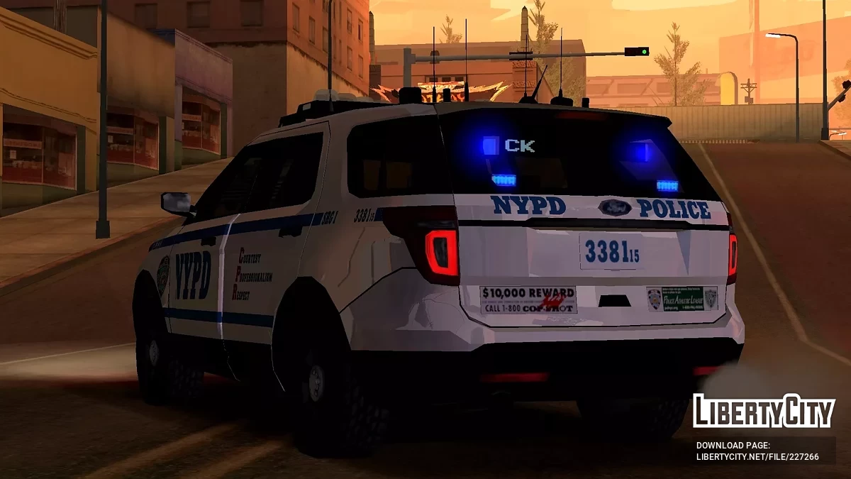 [VSL] 2012 Ford Police Interceptor Utility NYPD / GTA San Andreas (iOS, Android)