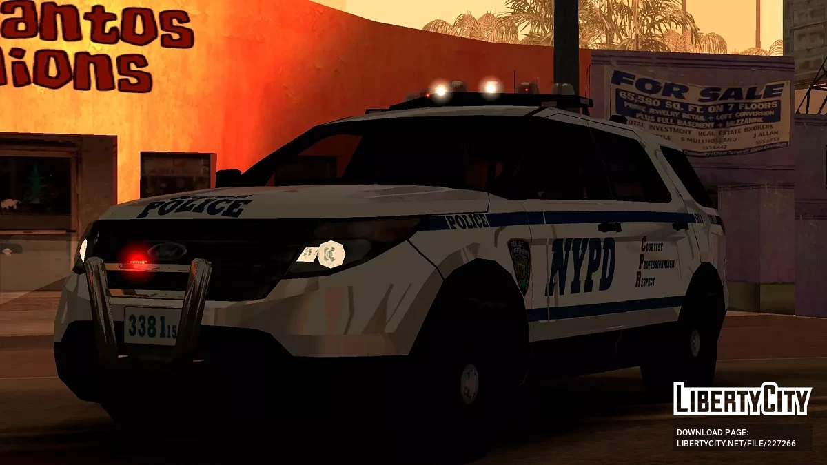 [VSL] 2012 Ford Police Interceptor Utility NYPD / GTA San Andreas (iOS, Android)