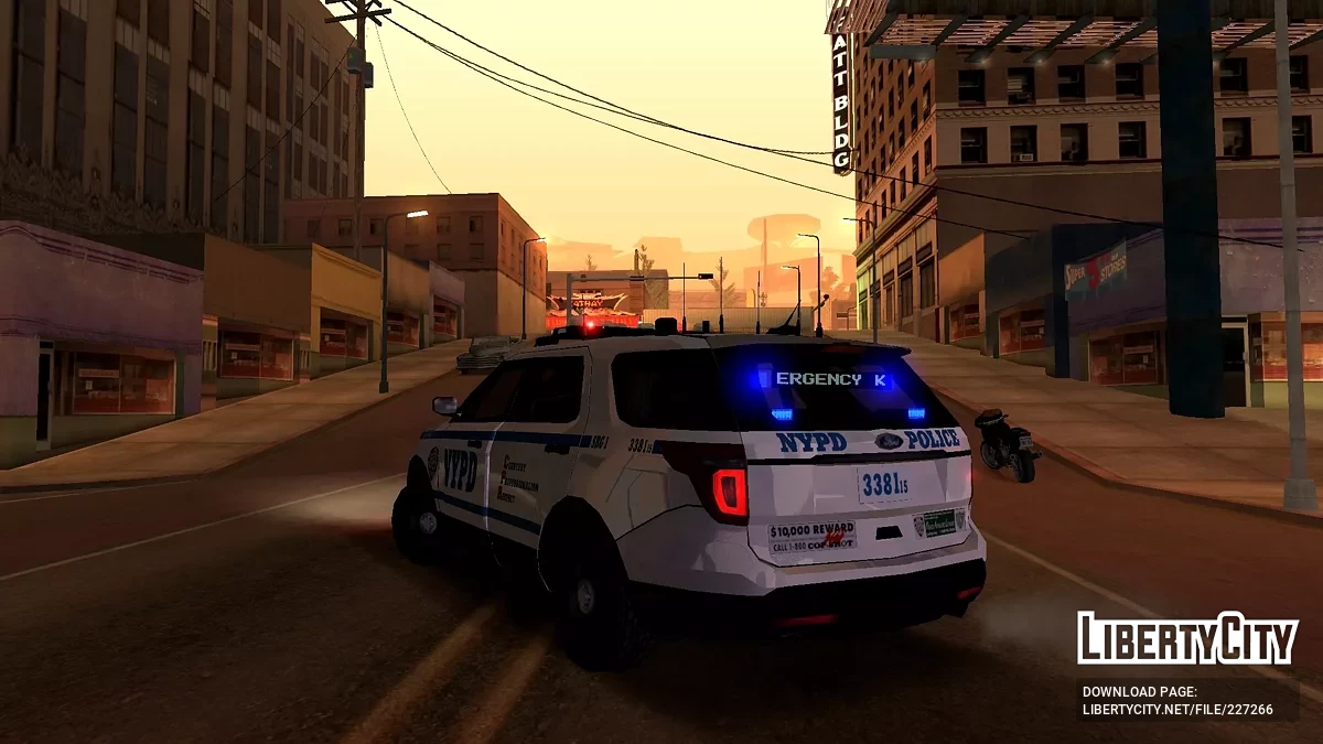[VSL] 2012 Ford Police Interceptor Utility NYPD / GTA San Andreas (iOS, Android)