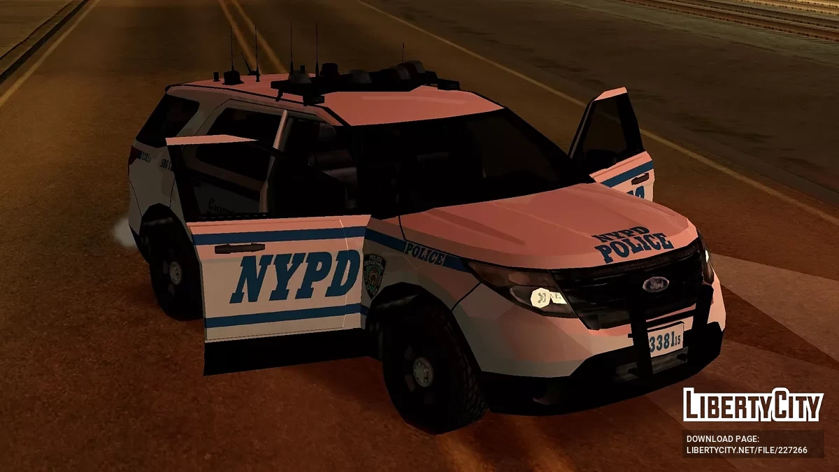 [VSL] 2012 Ford Police Interceptor Utility NYPD / GTA San Andreas (iOS, Android)