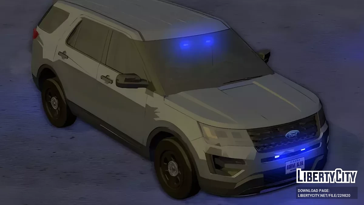 Florida Highway Patrol Unmarked Ford Explorer / GTA San Andreas (iOS, Android)
