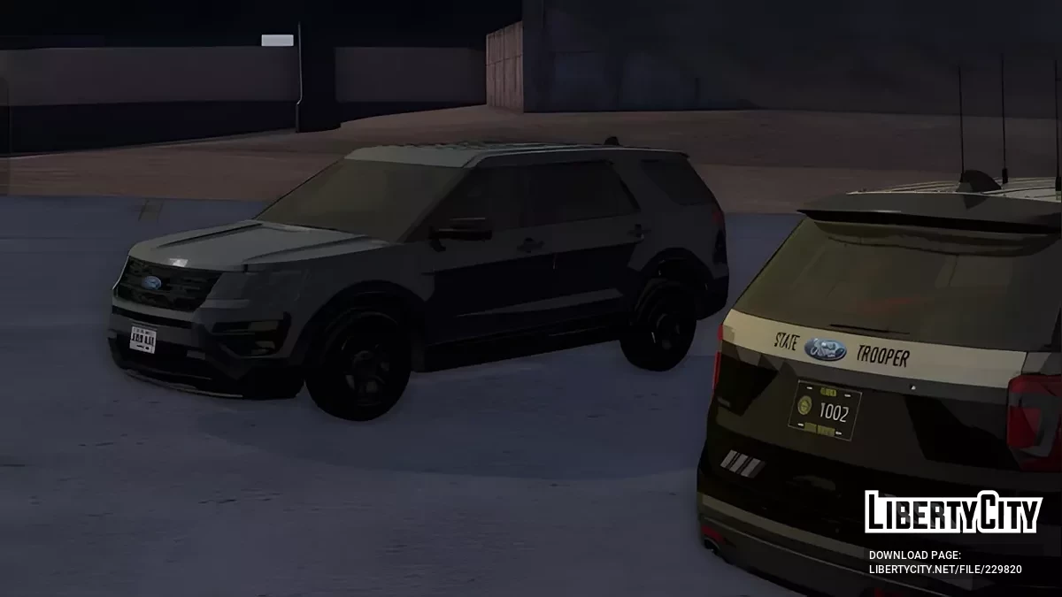 Florida Highway Patrol Unmarked Ford Explorer / GTA San Andreas (iOS, Android)