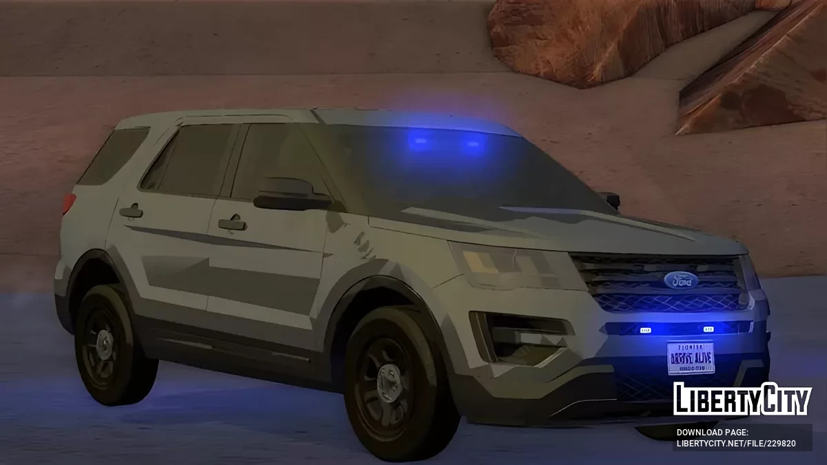Florida Highway Patrol Unmarked Ford Explorer / GTA San Andreas (iOS, Android)