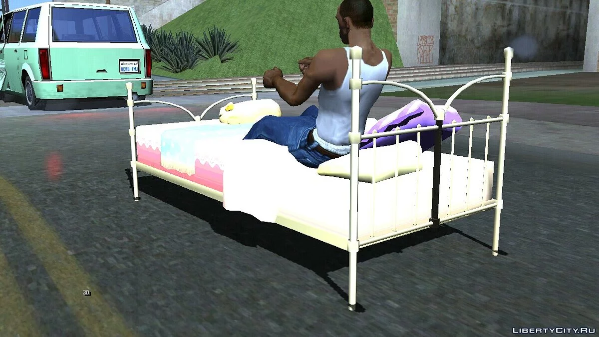 Кровать / GTA San Andreas (iOS, Android)