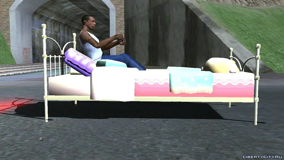 Кровать / GTA San Andreas (iOS, Android)