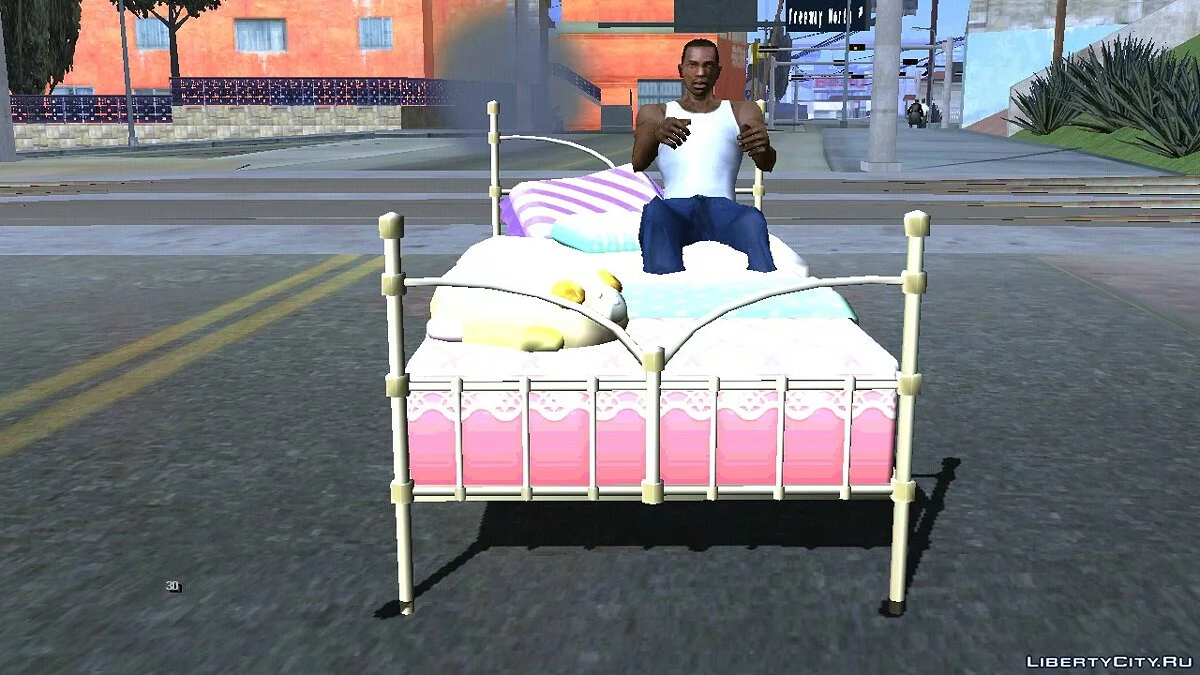 Кровать / GTA San Andreas (iOS, Android)