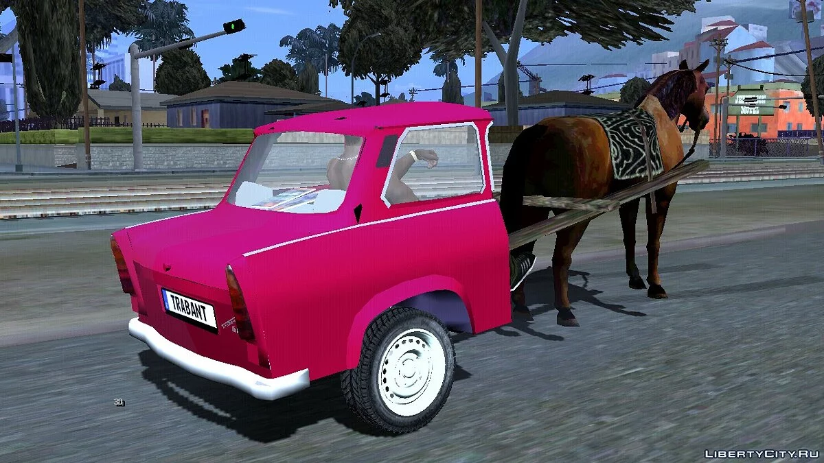 Trabant + Horse / GTA San Andreas (iOS, Android)