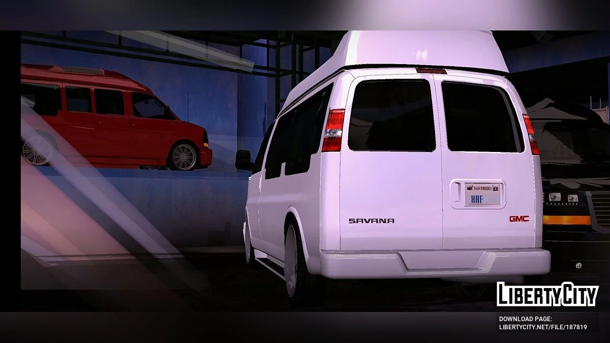 GMC Savana v2 (только DFF) / GTA San Andreas (iOS, Android)