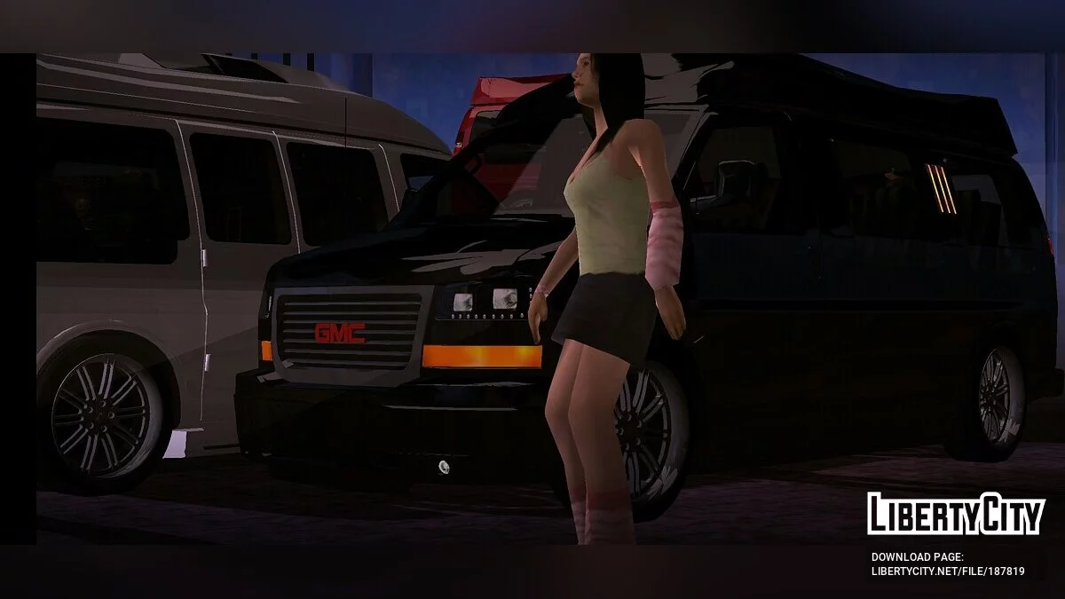 GMC Savana v2 (только DFF) / GTA San Andreas (iOS, Android)