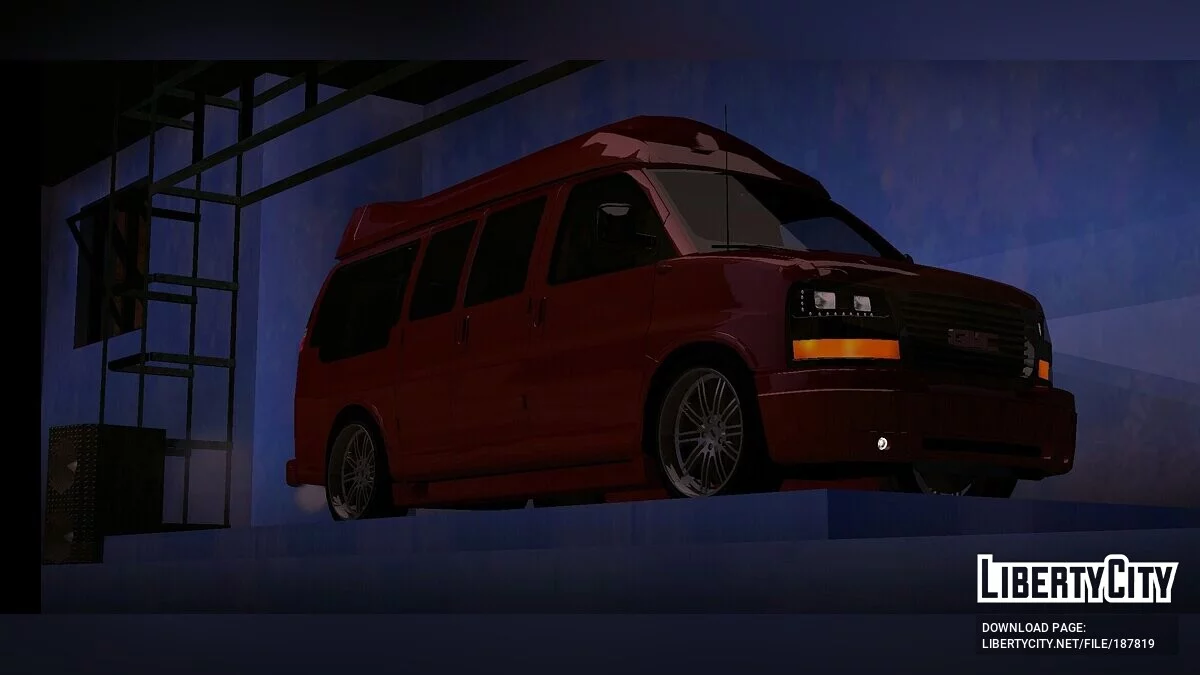 GMC Savana v2 (только DFF) / GTA San Andreas (iOS, Android)