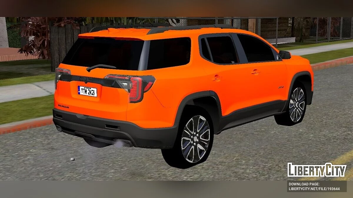 GMC Acadia 2021 (только DFF) / GTA San Andreas (iOS, Android)