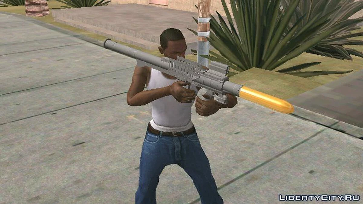 Гранатомет из GTA 5 / GTA San Andreas (iOS, Android)