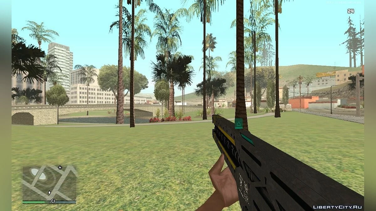 Рельсотрон из GTA 5 / GTA San Andreas (iOS, Android)