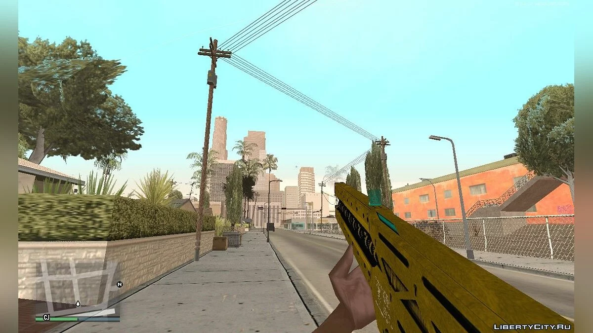 Рельсотрон из GTA 5 / GTA San Andreas (iOS, Android)
