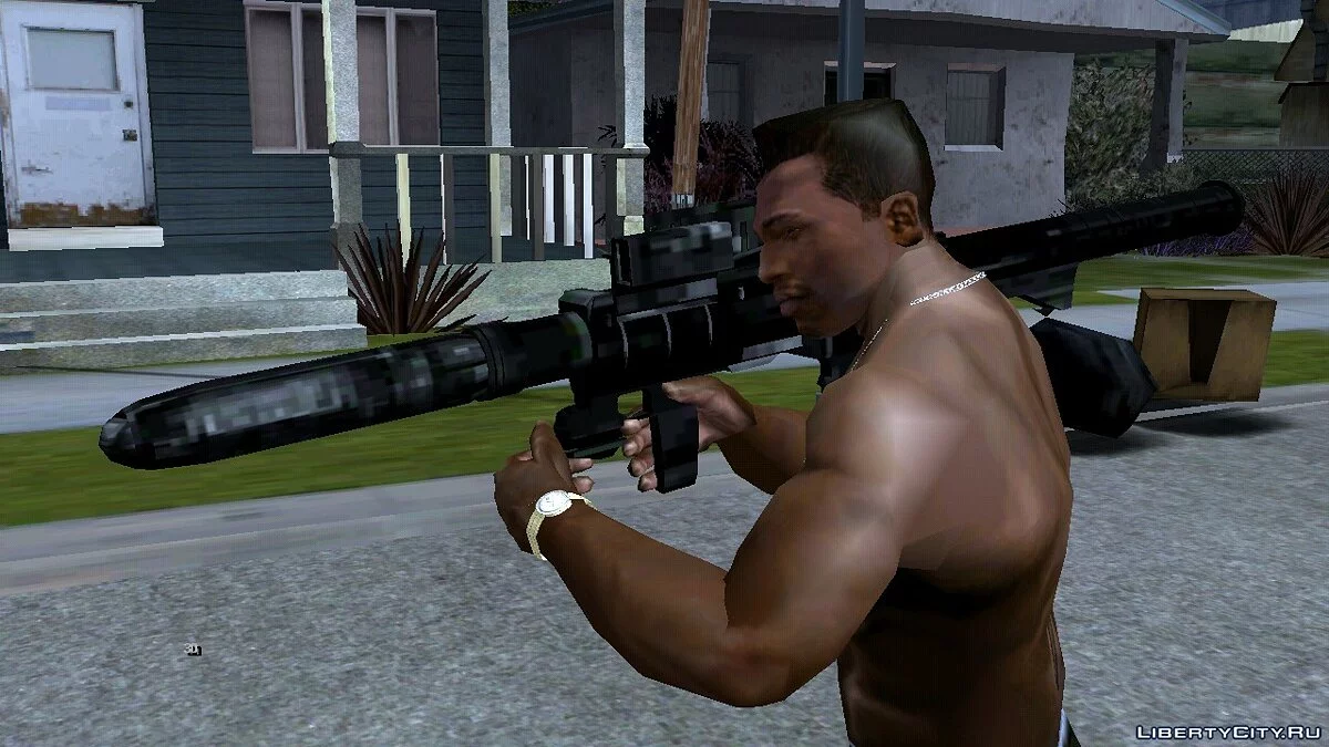 Homing Launcher V2 из GTA 5 (только DFF) / GTA San Andreas (iOS, Android)