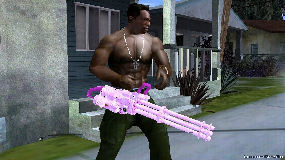Миниган из GTA 5 / GTA San Andreas (iOS, Android)