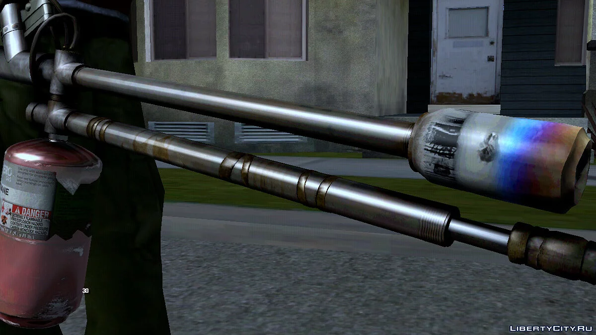 Качественный огнемет / GTA San Andreas (iOS, Android)