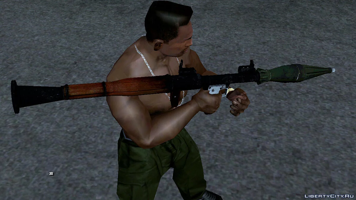Качественный RPG-7 / GTA San Andreas (iOS, Android)