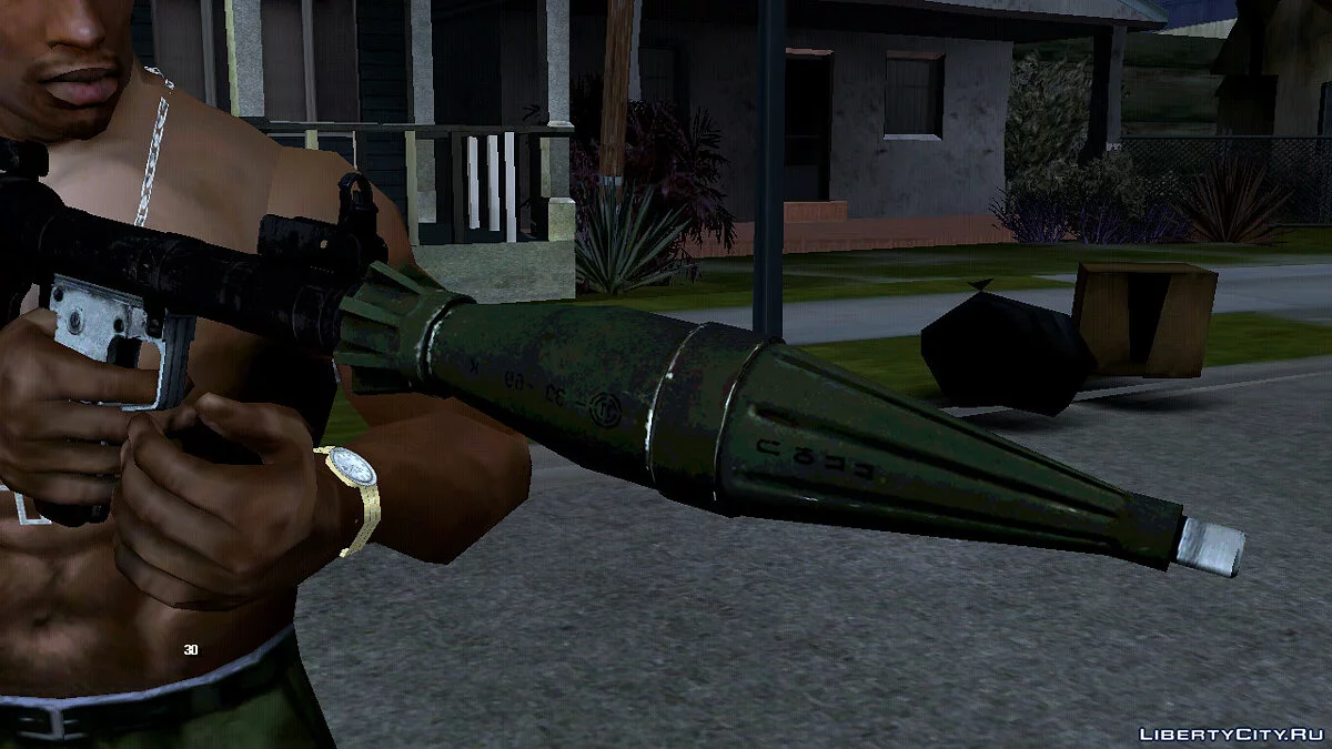 Качественный RPG-7 / GTA San Andreas (iOS, Android)