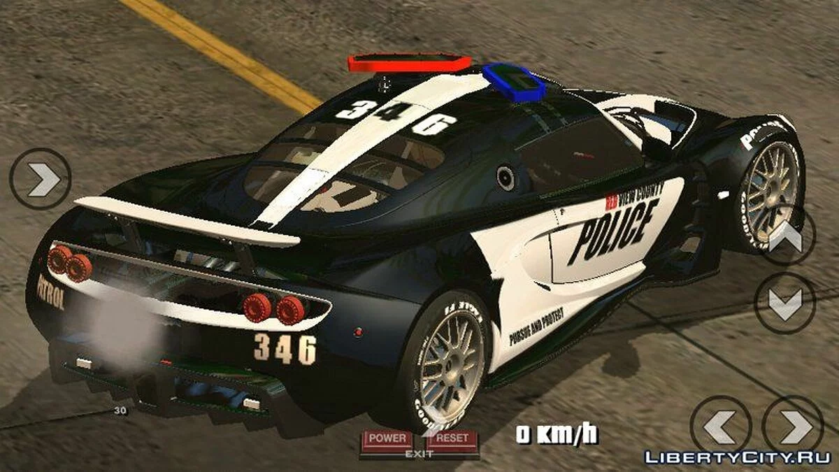 Hennessey Venom Gt Police / GTA San Andreas (iOS, Android)