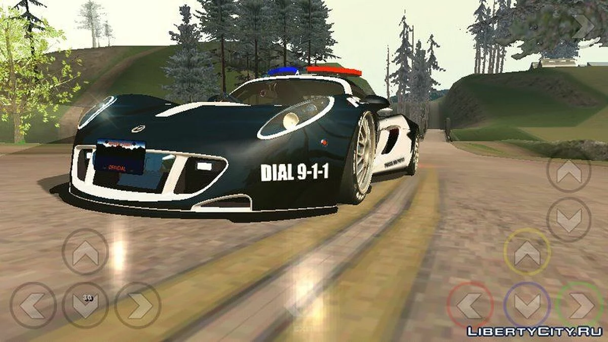 Hennessey Venom Gt Police / GTA San Andreas (iOS, Android)