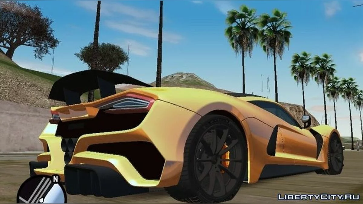 2020 Hennessey Venom F5 / GTA San Andreas (iOS, Android)