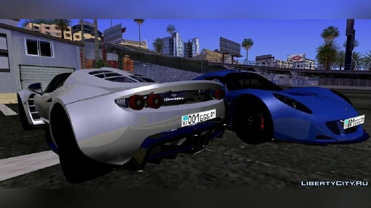 Hennessey Venom GT [EU Plate] / GTA San Andreas (iOS, Android)