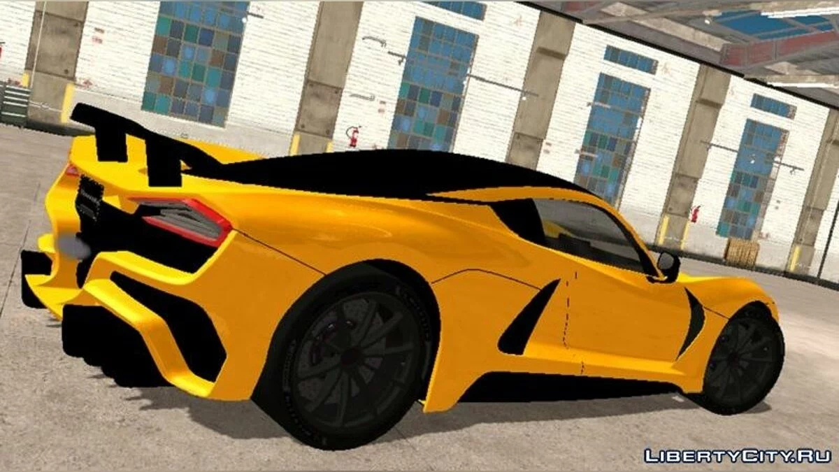 Hennessey Venom F5 Concept / GTA San Andreas (iOS, Android)