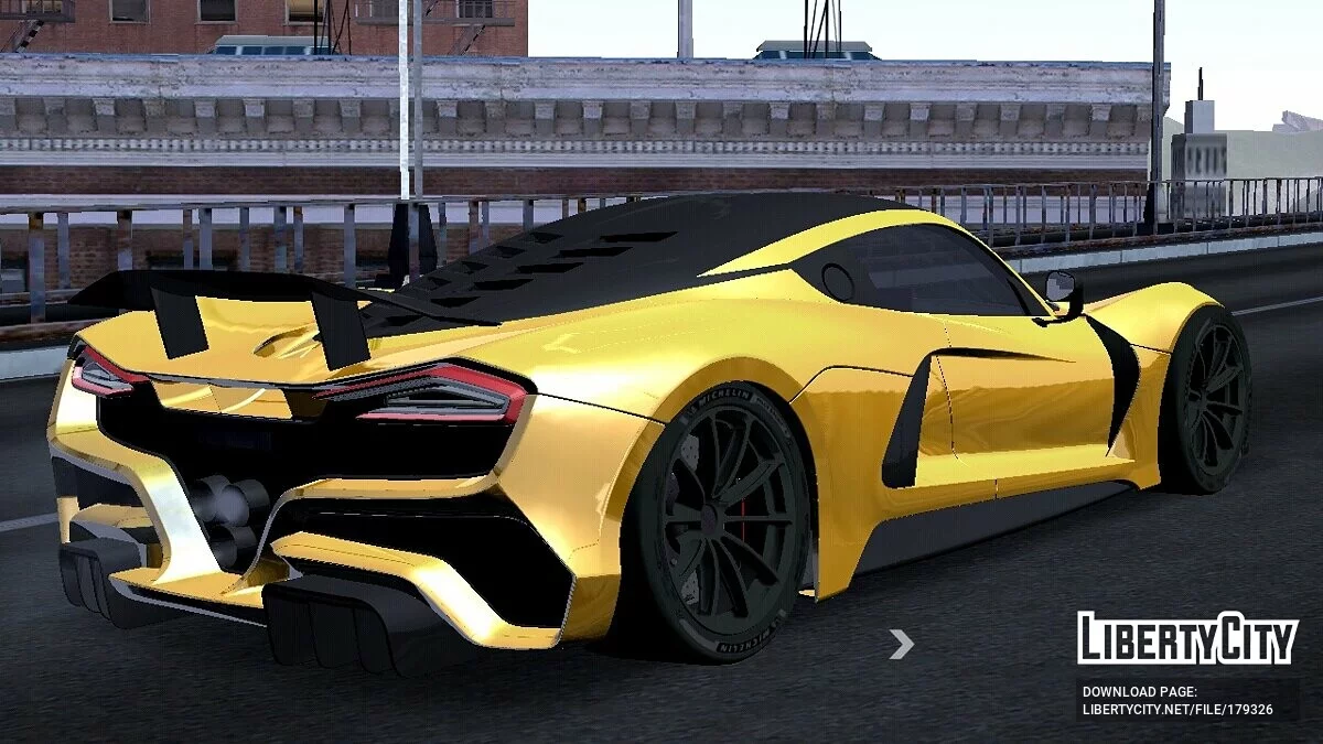 Hennessey Venom F5 / GTA San Andreas (iOS, Android)