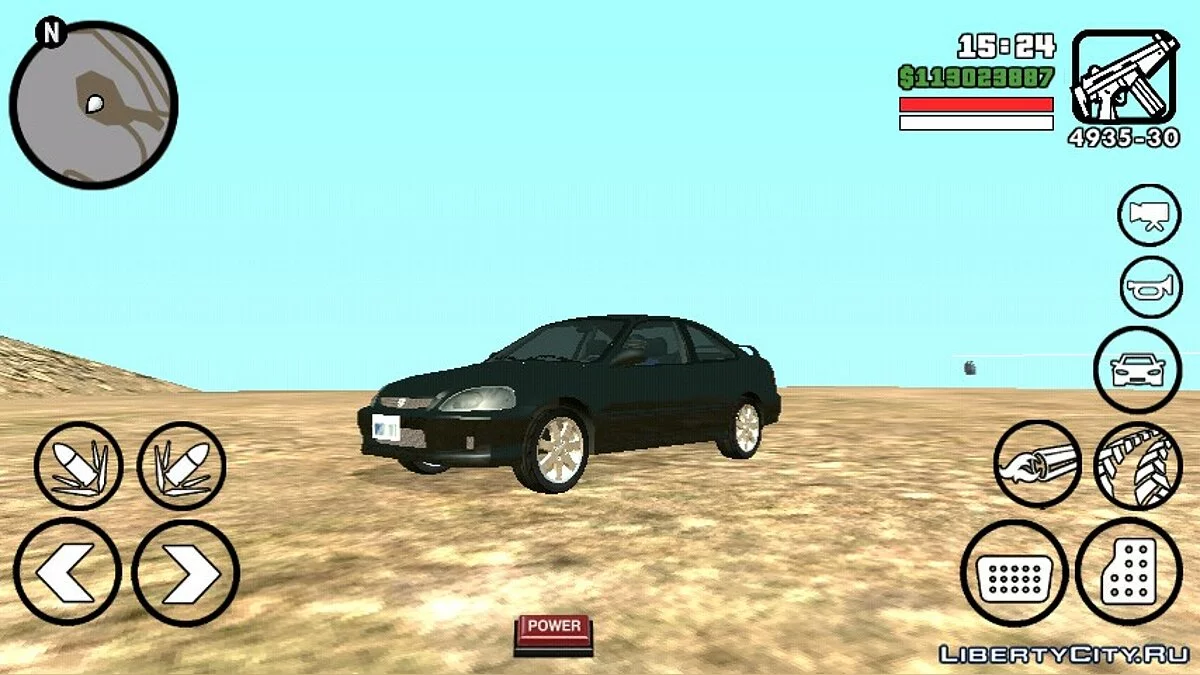 Honda civic / GTA San Andreas (iOS, Android)