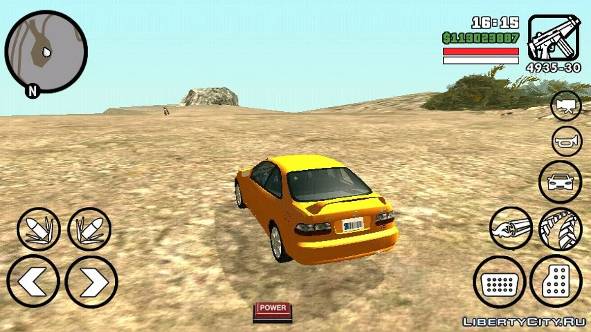 Honda civic / GTA San Andreas (iOS, Android)