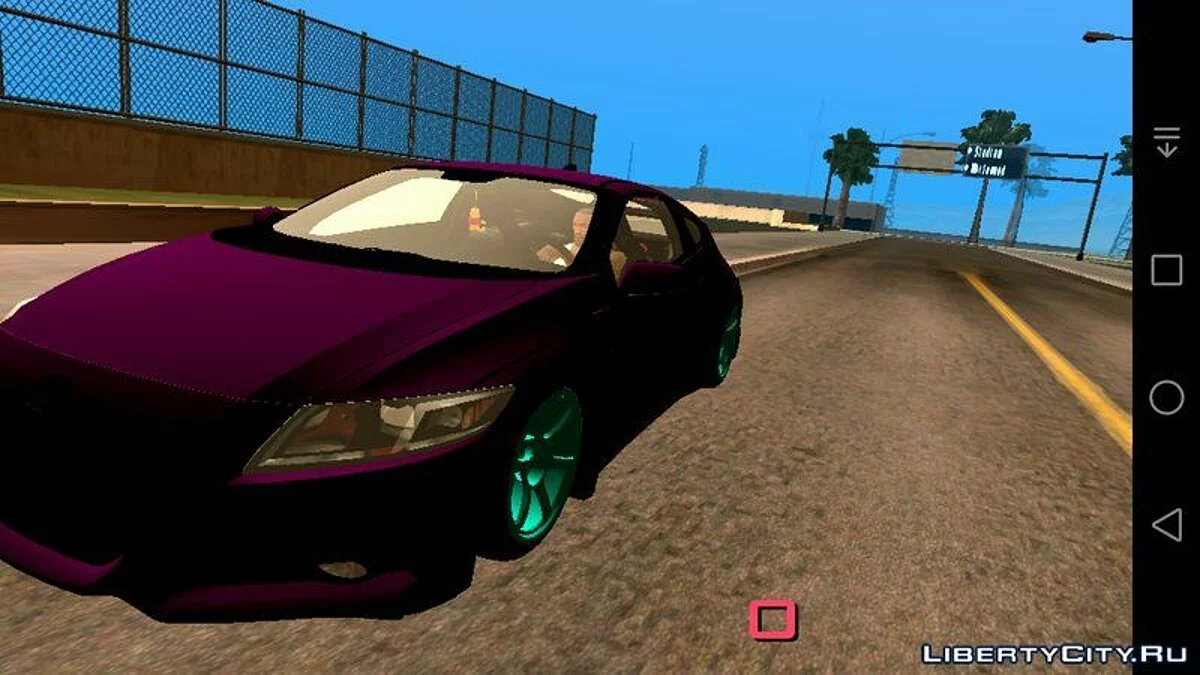 Honda CR-Z (только DFF) / GTA San Andreas (iOS, Android)