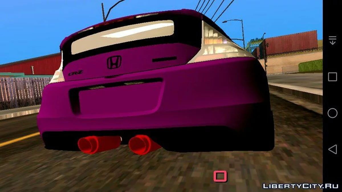 Honda CR-Z (только DFF) / GTA San Andreas (iOS, Android)